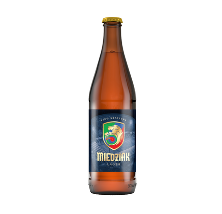 Browar Stu Mostów: Miedziak Lager - butelka 500 ml