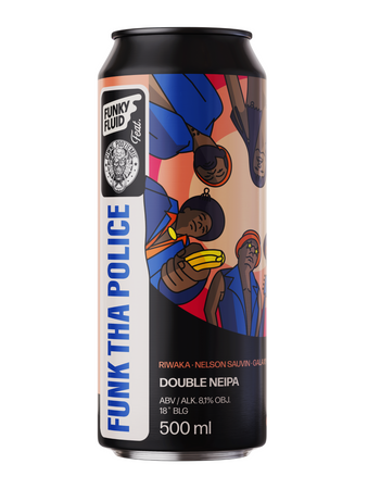 Funky Fluid/Piwne Podziemie: Funk The Police  - puszka 500 ml