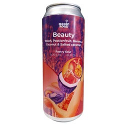 Magic Road: Beauty Peach Passionfruit Banana Salted Caramel & Coconut - 500 ml can