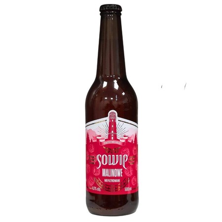 Wielka Sowa: Malinowe - 500 ml bottle
