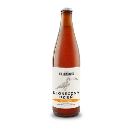 Browar Za Miastem: Słoneczny Dzień - 500 ml bottle