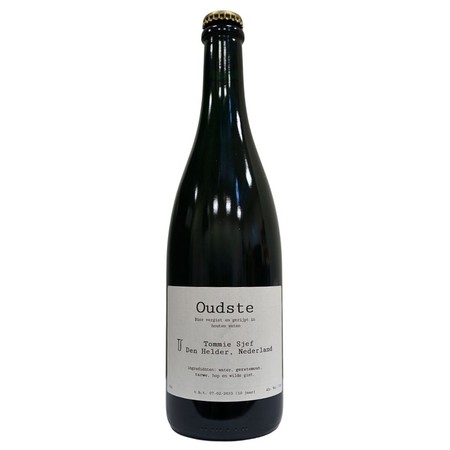 Tommie Sjef: Oudste - 750 ml bottle
