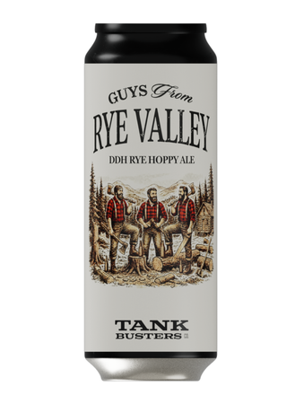 TankBusters: Guys from Rye Valley - puszka 500 ml