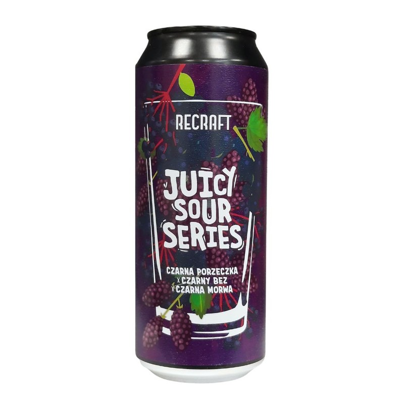 ReCraft Juicy Sour Black Fruits 500 ml can Artisan beers \ Sour