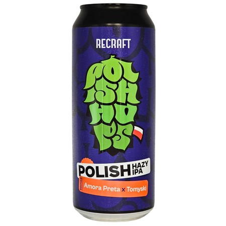 ReCraft: Polish Hazy IPA Amora Preta & Tomyski - puszka 500 ml