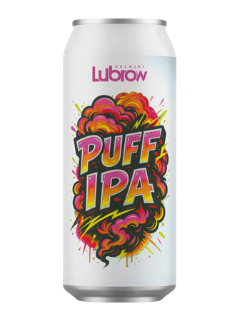 Browar Lubrow: Puff IPA - 500 ml can