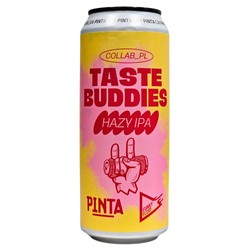 Browar PINTA PINTA x Funky Fluid: COLLAB_PL Taste Buddies - puszka 500 ml