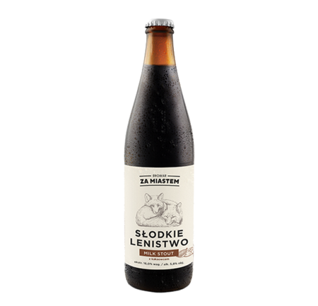 Browar Za Miastem: Słodkie Lenistwo - 500 ml bottle
