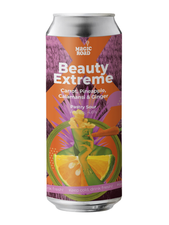 Magic Road: Beauty Extreme Carrot & Pineapple & Calamansi & Ginger - 500 ml can