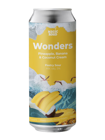Magic Road: Wonders Pineapple & Banana & Coconut Cream - 500 ml can