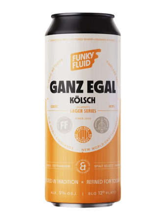 Funky Fluid: Ganz Egal - 500 ml can