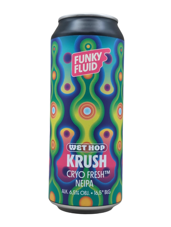 Funky Fluid: Wet Hop Krush - 500 ml can