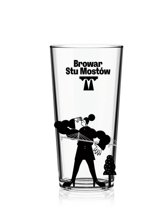 Browar Stu Mostów: Shaker - szkło 300 ml 