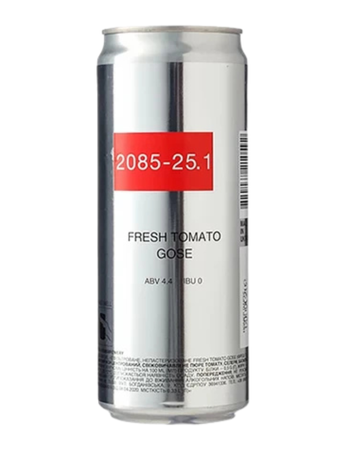 2085: 2085~25.1 Fresh Tomato Gose - 330 ml can