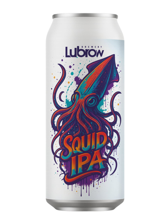Browar Lubrow: Squid IPA - puszka 500 ml
