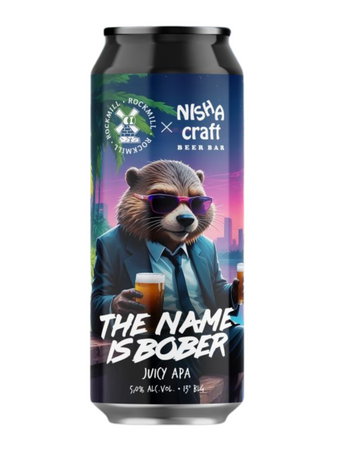 Rockmill x Nisha Craft: The Name is Bober - 500 ml can