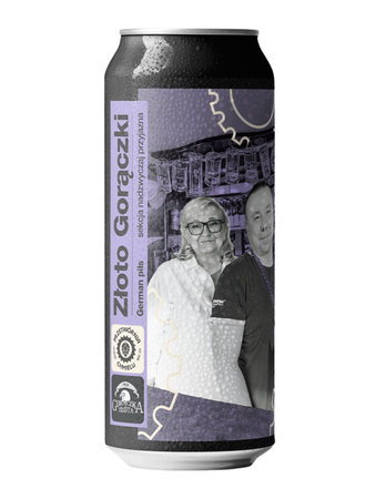 Przetwórnia Chmielu: Złoto Gorączki - puszka 500 ml