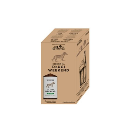 Browar Za Miastem: Set Orzeźwienie 4 x 500 ml 