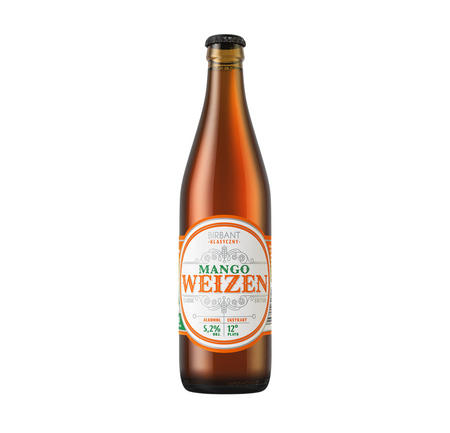 Browar Birbant: Mango Weizen - 500 ml bottle