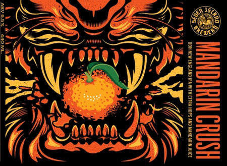 Seven Island: Mandarin Crush - puszka 440 ml