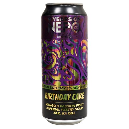 Nepomucen: Birthday Cake - 500 ml can