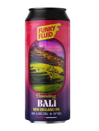 Funky Fluid: Boarding Bali - 500 ml can