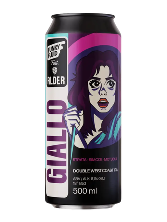 Funky Fluid x Alder: Giallo - puszka 500 ml