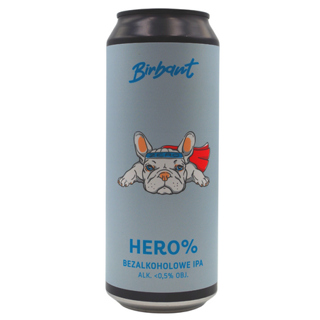 Browar Birbant: Hero% - 500 ml can