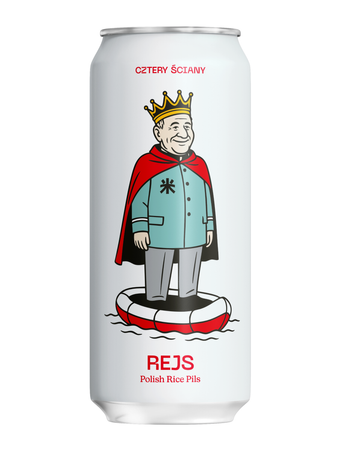 Browar Cztery Ściany: Rejs - 500 ml can