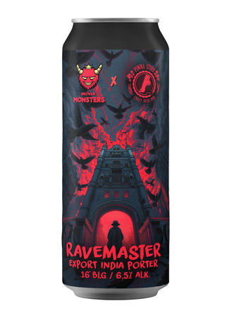 Monsters x Piwna Stopa: Ravenmaster - puszka 500 ml