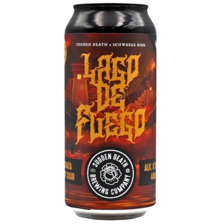 Sudden Death x Schwarze Rose: Lago de Fuego - puszka 440 ml