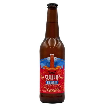 Wielka Sowa: Sowie Bezalkoholowe Mango Marakuja - 500 ml bottle