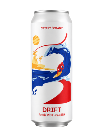 Browar Cztery Ściany: Drift - puszka 500 ml