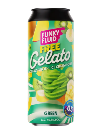 Funky Fluid: Free Gelato Green - puszka 500 ml
