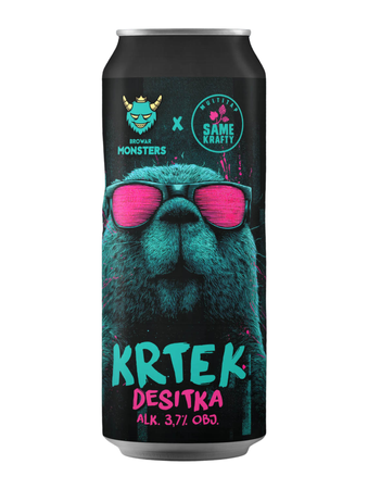 Monsters: Krtek - 500 ml can