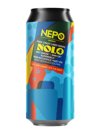 Nepo Brewing: Free Crazy Lines Series NoLo #4 - 500 ml can