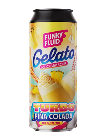 Funky Fluid: Gelato Turbo Pina Colada - puszka 500 ml
