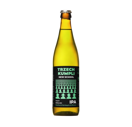 Trzech Kumpli: New School Hazy English IPA - 500 ml bottle