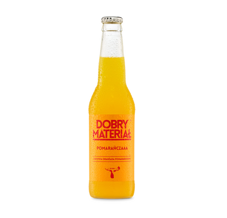 Dobry Materiał: Pomarańczaaa - 330 ml bottle