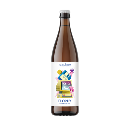 Cztery Ściany x The Office Pub: Floppy - 500 ml bottle