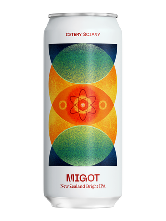 Browar Cztery Ściany: Migot - 500 ml can