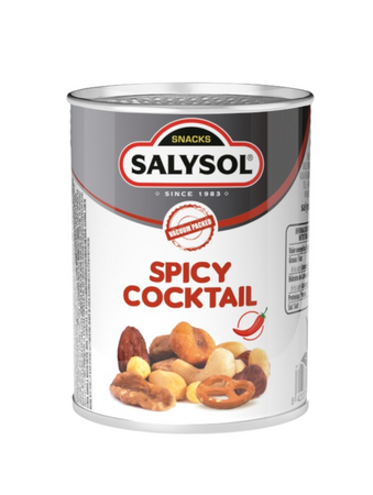 Salysol: Spicy Nuts Coctail - 90g can