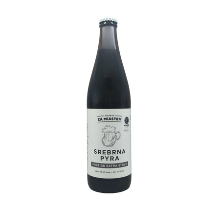 Browar Za Miastem: Srebrna Pyra - butelka 500 ml