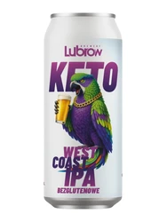 Browar Lubrow: Keto West Coast IPA - puszka 500 ml