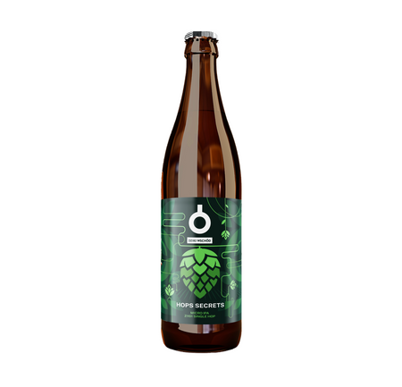 Dziki Wschód: Hops Secrets - 500 ml bottle