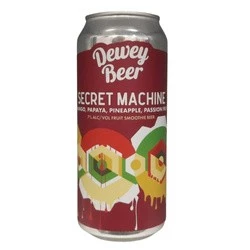 Dewey Beer: Secret Machine Mango Papaya Pineapple Passionfruit - puszka 473 ml