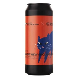 Browar Stu Mostów x Pomona Island: ART+72 Wheat NEIPA - 440 ml can
