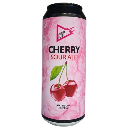 Funky Fluid: Cherry Sour - 500 ml can