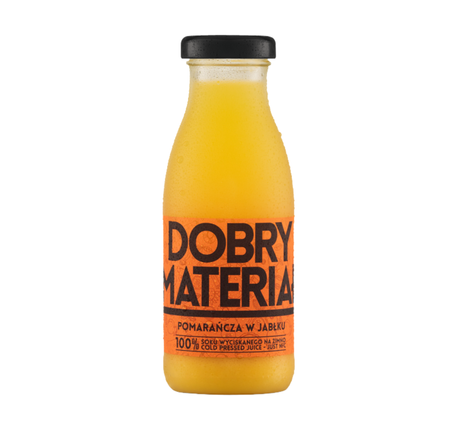 Dobry Materiał: Pomarańcza w Jabłku - 250 ml bottle