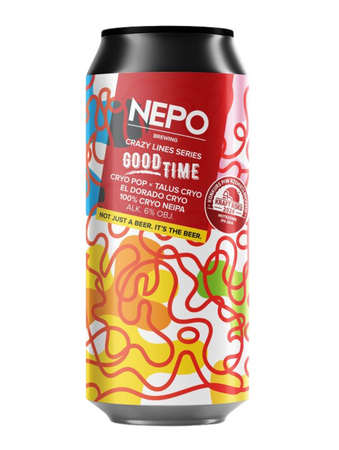 Nepomucen: Good Time Crazy Lines Series - puszka 500 ml